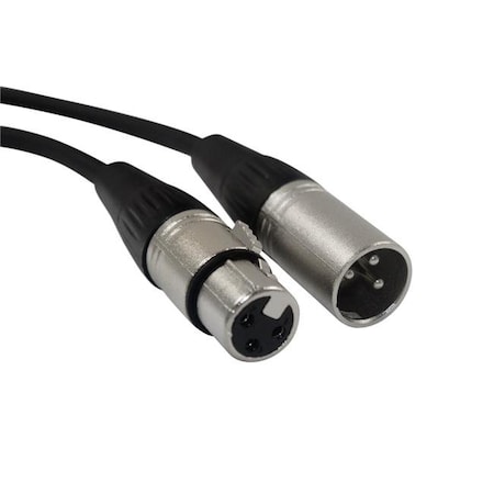 BLACKMORE PRO AUDIO Blackmore Pro Audio BA-XMR3 3 ft. Premium XLR Male to XLR Female Cable BA-XMR3